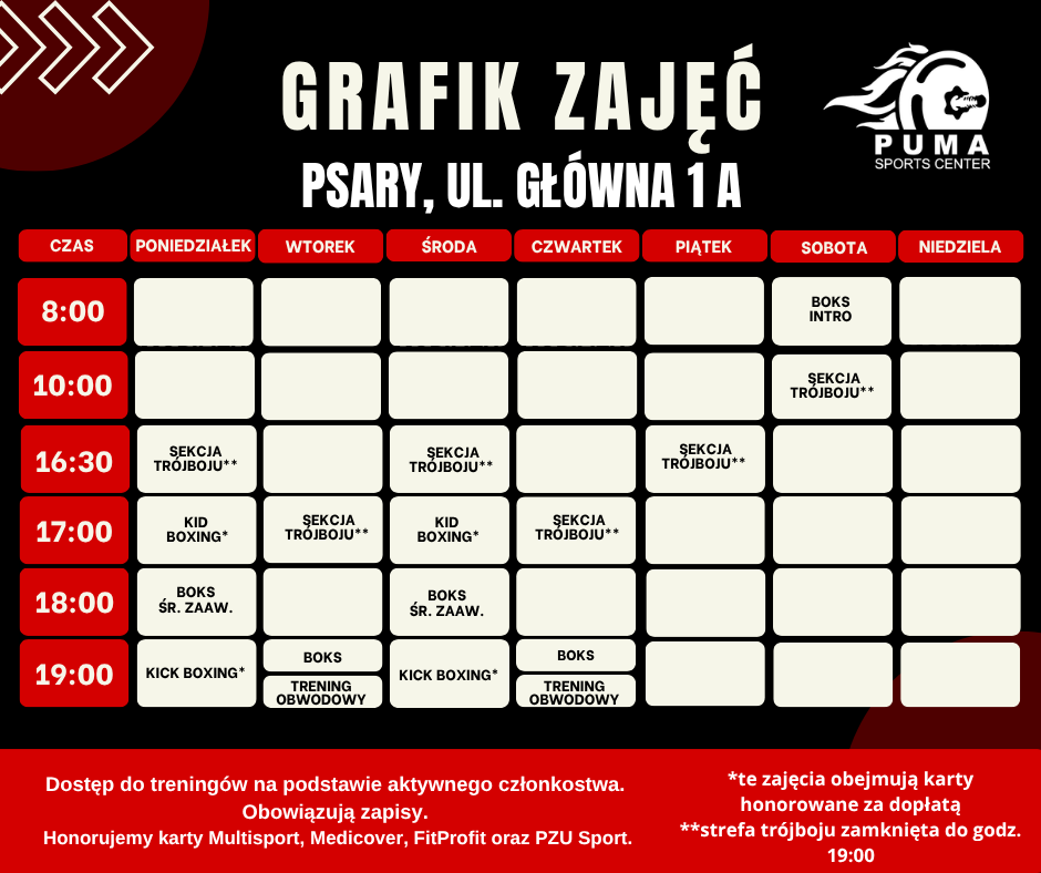 Grafik od 15 września